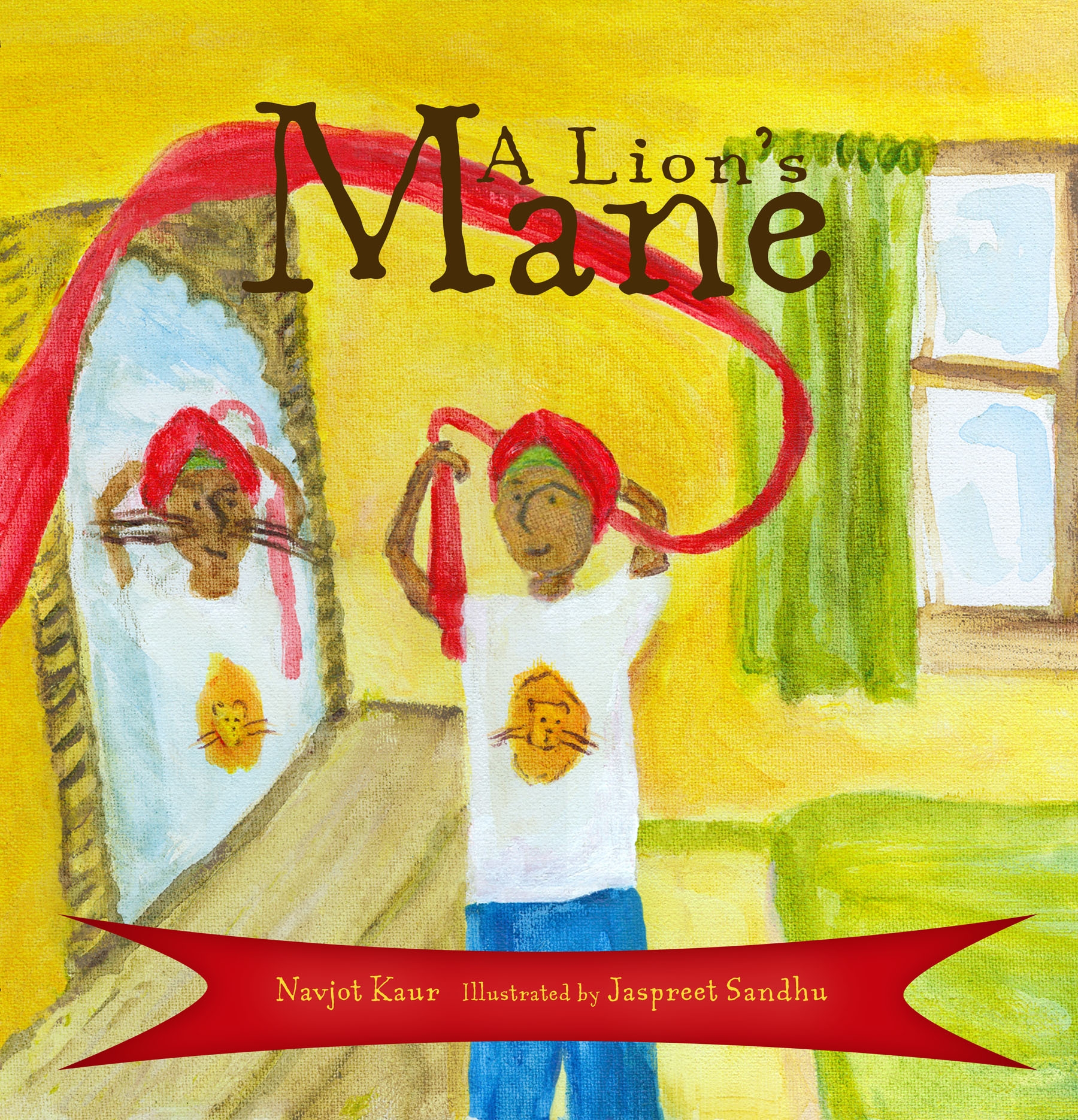 The children's book "A Lion's Mane" by Navjot Kaur